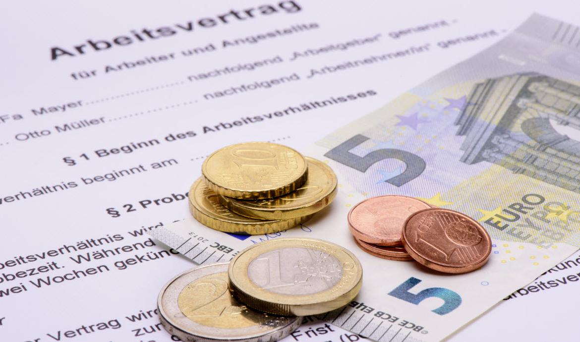 Mindestlohn steigt auf 8,84 EUR